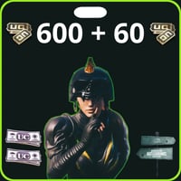 شدات ببجي 660 شدة على ايديك