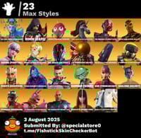 حساب فورت نايت + السكنات 42 + ايميل ايبيك يتغير +...