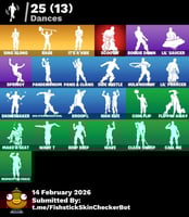 حساب فورت نايت + السكنات 22 + مناسب للبداية + ايمي...