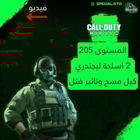 2 اسلحة ليجندري مسج وتاثير الڤتل + المستوى 205 + ش...