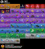 حساب فورت نايت + السكنات 69 + سكنات مميزة ومرغوبة...