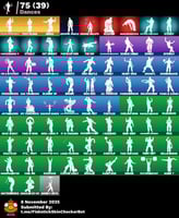 حساب فورت نايت + السكنات 66 + سكنات نادرة وقديمة +...