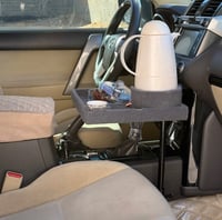 طاولة سيارة للقهوة والفناجيل والقدوع لراحة اكثر وا...