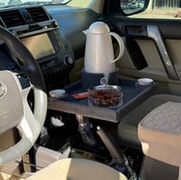 طاولة سيارة للقهوة والفناجيل والقدوع لراحة اكثر وا...