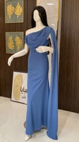 فستان جورجيتا طويل