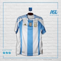 تيشيرت الارجنتين الاساسي خامة اللاعبين 2024/2025