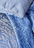 طقم مفارش عرائس كينج سايز Camilla أزرق