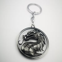 ميدالية مورتال كومبات فضي