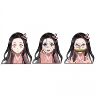 ملصق ثلاثي ابعاد لشخصية نيزكو