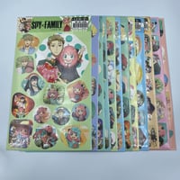 سباي اكس فاميلي صفحة ملصقات عشوائية