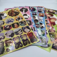 جوجوتسو كايسن صفحة ملصقات عشوائية