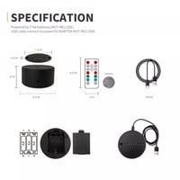 إضاءة 16 لون ثنائية لشخصية إيتاشي