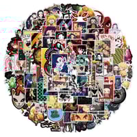 ملصقات قاتل الشياطين 50-100 ملصق