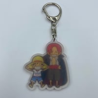 ميدالية اكريليك لشخصية شانكس و لوفي