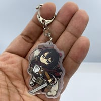 ميدالية اكريليك لشخصية ميكاسا شكل 2