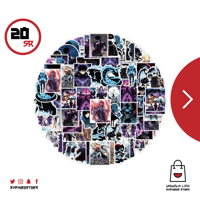 ملصقات سولو ليفلنج 50 ملصق