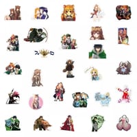 ملصقات انمي بطل الدرع - 50 ملصق