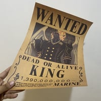 بوستر المطلوبين لشخصية كنق