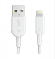 انكر سلك شاحن باورلاين الاصدار الثاني من USB الى ا...