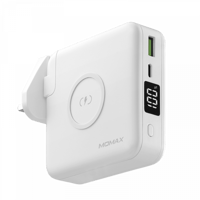 شاحن موماكس مع شاحن لاسلكي وشاحن متنقل 10000 ملي ا...