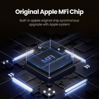 سلك شاحن يوجرين نايلون مظفر USB إلى آيفون بطول 1 م...