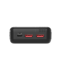 شاحن متنقل موماكس آي بور بمنفذين USB-C وبمنفذ USB...