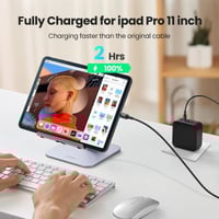 سلك شاحن يوجرين من USB-C إلى USB-C بطول 1 م وبقوة...