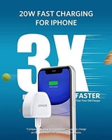 شاحن بالغ النحافة وقدرة 20 واط للهواتف والاجهزة ال...