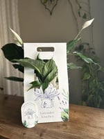 سلة برسم وطباعة عبارة