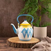 السيف ابريق غضار اندونيسي دايموند ازرق 0.6 لتر