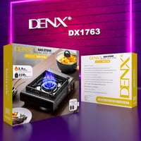 موقد غاز DENX المحمول للرحلات والطلعات (DX1763) -...