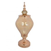 علبة حلويات زجاج كبير