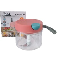 قطاعة خضروات يدوية 3 شفرات من الاستيل سعة 380 مل