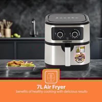 جيباس قلاية هوائية صحية بدون زيت 7 لتر 1800 واط