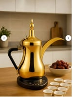 دلة القهوة السعودية الكهربائية من DENX - تصميم عصر...