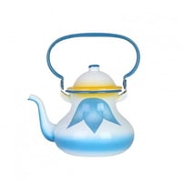 السيف ابريق شاي مغربي غضار توليب ازرق اندونيسي 2.4...