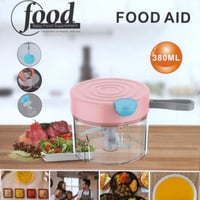 قطاعة خضروات يدوية 3 شفرات من الاستيل سعة 380 مل