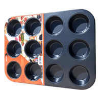 صينية كوب كيك 12 كوب تيفال غير لاصق