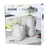 كروس طقم ترامس شاي وقهوة 1 لتر - 0.5 لتر