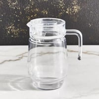 جيك زجاج بغطاء شفاف 1.2 لتر