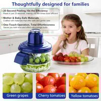 الة تقشير اوتوماتيكية لتحضير الطعام والتوت الازرق...