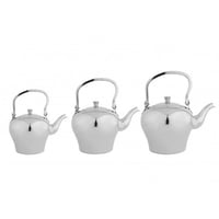 طقم اباريق العمودي استيل كروم