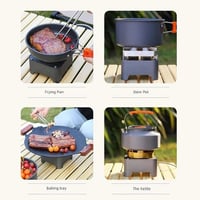 موقد غاز سفري للرحلات مربع 5 عين بشنطة