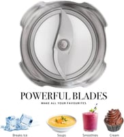 خلاط يدوي بقوة 400 واط من دينكس DX2012