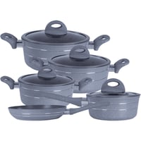 رويال فورد طقم قدور جرانيت 9 قطع رمادي