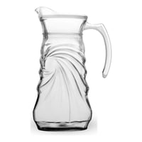 جيك عصيرزجاج بغطاء شفاف 1.8 لتر