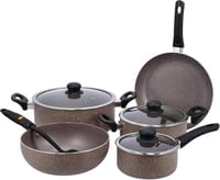 طقم أواني طهي ديلكاسا (Delcasa) ألمنيوم غير لاصق -...