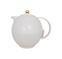 ترمس شاهي 0.65 لتر ابيض لؤلؤي pearl white