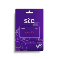 بطاقة شحن سوا 30 ريال