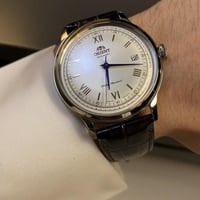 ساعة أورينت - بامبينو كلاسيك أبيض